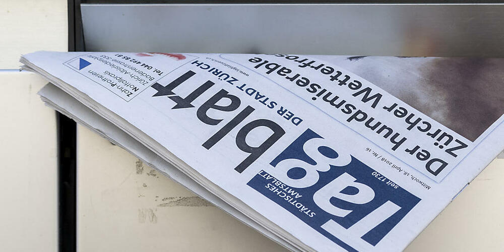 Im Tagblatt erscheinen die amtlichen Mitteilungen der Stadt Zürich: Die SP will diese kürzen, um den Papierverbrauch zu senken.