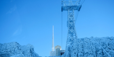 Schon bald wieder transportiert die Säntis-Schwebebahn Fahrgäste auf den berühmten Berg.