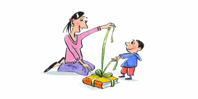 Im Projekt «Schenk mir eine Geschichte » geht es darum, die Sprachentwicklung zu fördern und den Kindern möglichst früh den Bezug zu Büchern zu ermöglichen.