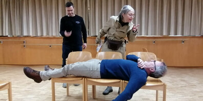 Die Proben fürs neue Stück laufen auf Hochtouren.