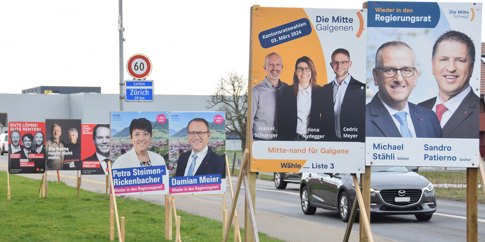 Die linken Parteien wollen den öffentlichen Raum vor Werbung «schützen».