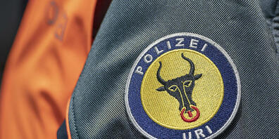 Die Urner Kantonspolizei rückte am Sonntagnachmittag zu einem Brand in Göschenen aus. (Archivbild)