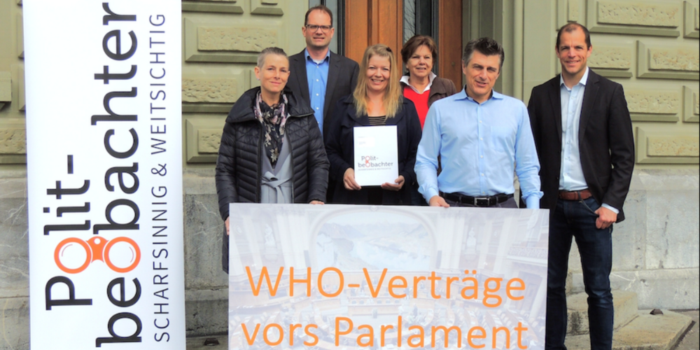 Initianten Verein «Politbeobachter».