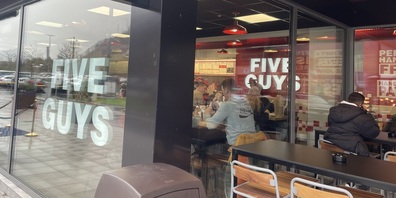 Die Burgerkette «Five Guys wurde in Landquart soeben eröffnet. 