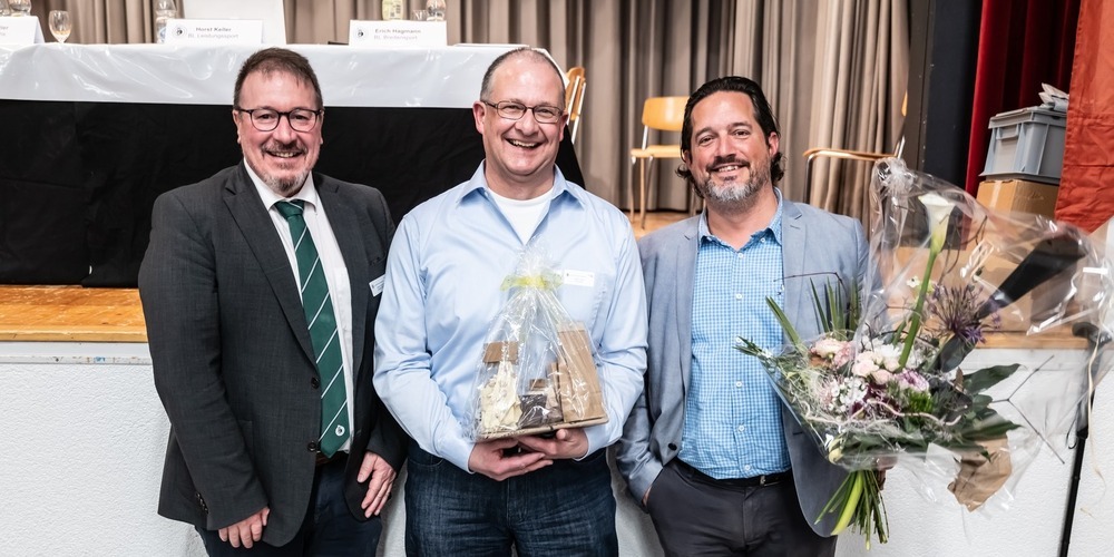 Von links: Walter Gartmann und die beiden neuen Vorstandsmitglieder Jürg A. Davatz und Sandro Hess