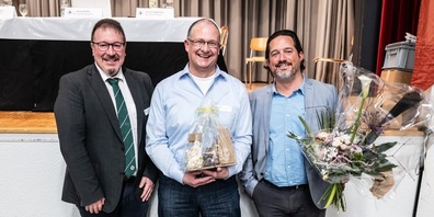Von links: Walter Gartmann und die beiden neuen Vorstandsmitglieder Jürg A. Davatz und Sandro Hess