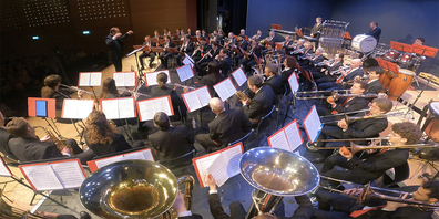 Zu Gast im «Verrucano: Die Stadtmusik Frauenfeld.