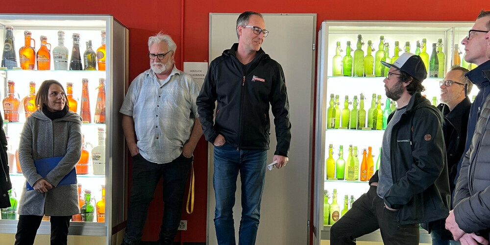 Der Marketingleiter der Brauerei Schützengarten AG, Roger Tanner, begrüsste die Anwesenden.