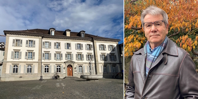 Hans Wigger (r.) sagt überzeugt Ja zur «pragmatischen, gut abgestützten und zukunftsgerichteten Lösung» des Ortsverwaltungsrats fürs Bürgerspital.