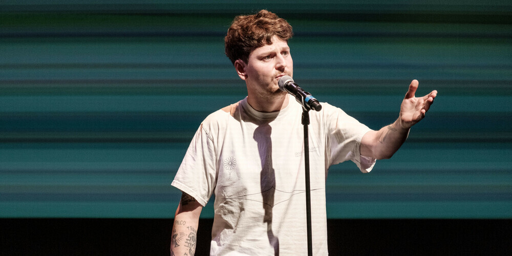 Marco «Güschä» Gurtner tritt am Freitag beim Poetry Slam St.Gallen auf.