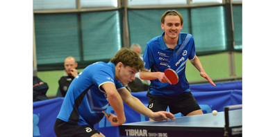 Freude beim ungeschlagenen Neuhauser Doppel.