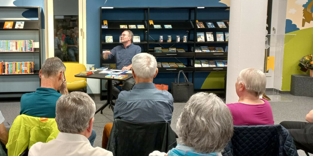 Marcel Huwylers Darbietung fesselte die Zuhörer.