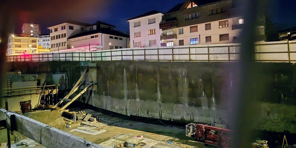 Hält die Stützmauer? 