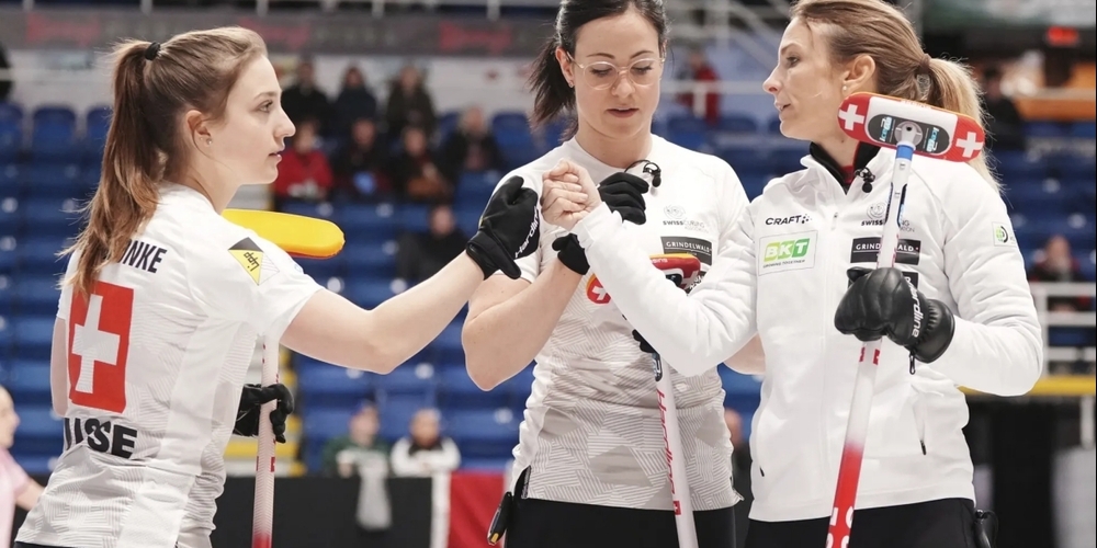 Auf Gold-Kurs: Die Schweizerinnen jubeln über den Final-Einzug.
