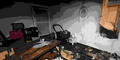 Am Sonntagmorgen hat es in einem Zweifamilienhaus in Rebstein SG gebrannt. Der Sachschaden beläuft sich auf rund 150'000 Franken.