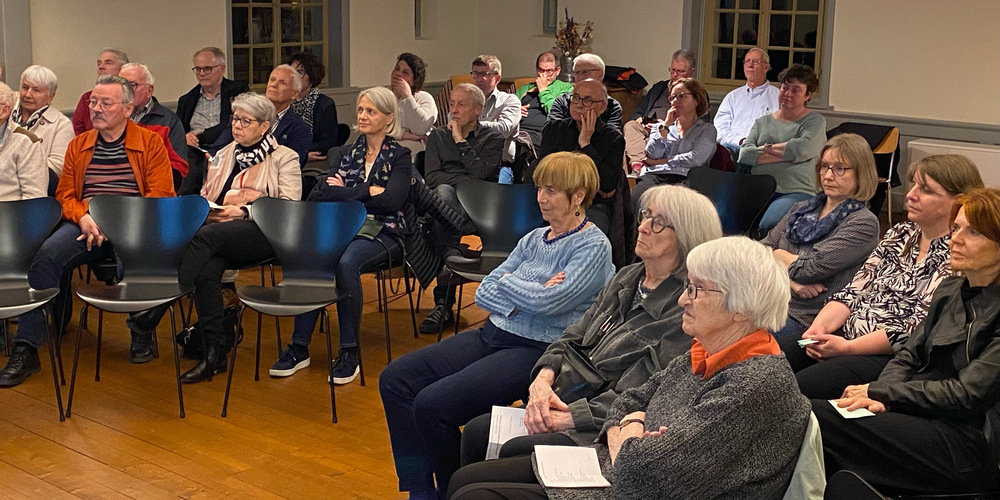 Der Museumsverein Prestegg hielt seine Mitgliederversammlung im Göttersaal ab.