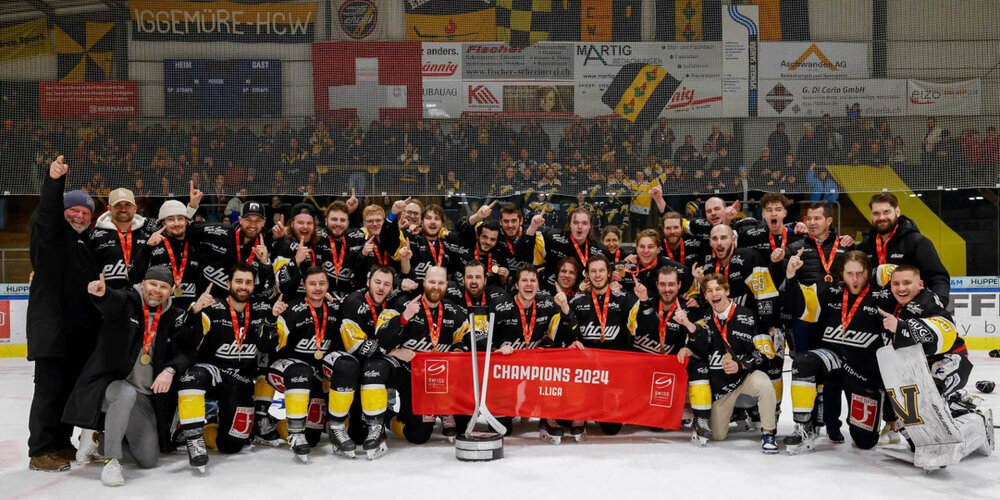 Dem EHC Wetzikon gelang der Sieg vor 2'579 Fans zum Schweizer Meister.