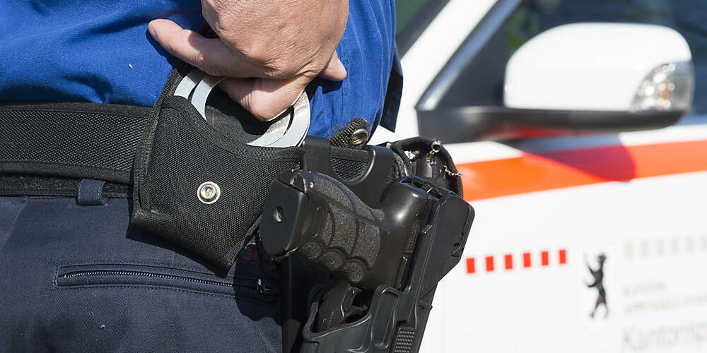 Die Innerrhoder Kantonspolizei musste im letzten Jahr wegen keinem einzigen schweren Gewaltdelikt ausrücken. (Symbolbild)