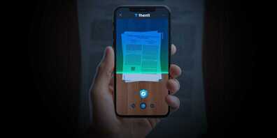 Dank der Thenti-​App lassen sich physische Dokumente und dreidimensionale Objekte mit einem normalen Smartphone authentisieren.