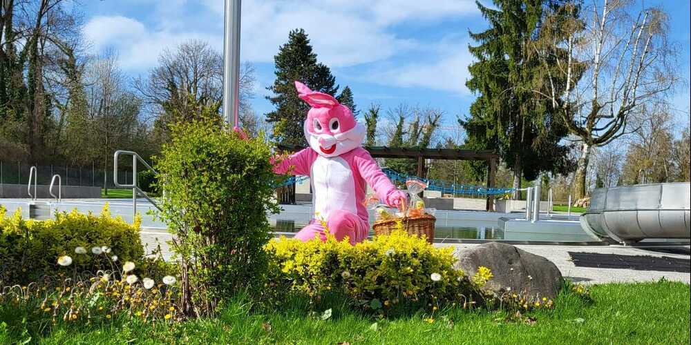 Der Osterhase wird die  St.Margrethener Kinder auch in diesem Jahr wieder erfreuen.
