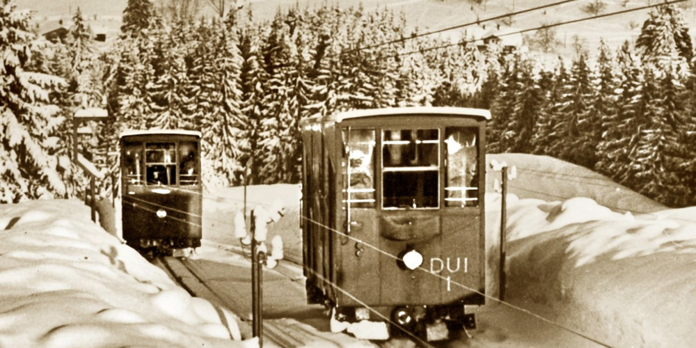 Diese Woche heisst es Abschied nehmen von den alten, roten Wagen der Standseilbahn.