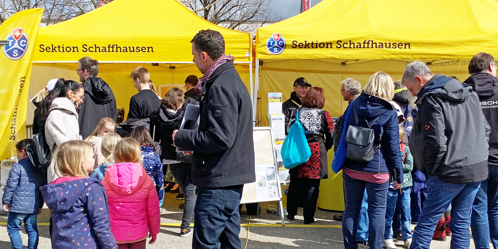 Der TCS ist auch in diesem Jahr an der Frühlingsshow im Herblingertal dabei. Diese findet am Wochenende vom 6. und 7. April statt. 