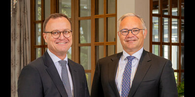 Übernimmt nebst dem Verwaltungsratspräsidium auch den CEO-Posten beim Grand Resort Bad Ragaz: Klaus Tschütscher (rechts). Serge Altmann verlässt das Unternehmen.