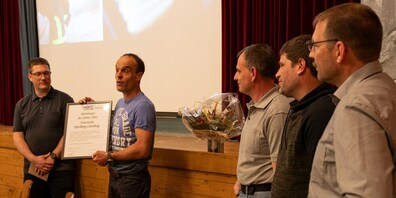 Die Feuerwehr Kirchberg Lütisburg ist Kirchbergerin des Jahres 2023.