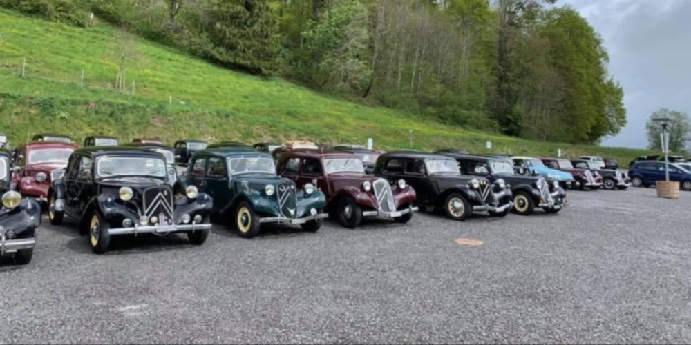 Auf dem Hasenstrick treffen sich jeweils Oldtimerfreunde und viele Schaulustige. (Archivbild)