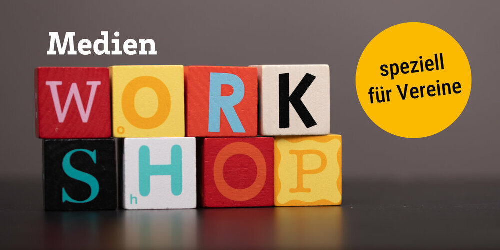 Im Medien-Workshop für Vereine wird wertvolles Wissen vermittelt, damit die Medienarbeit gelingt.