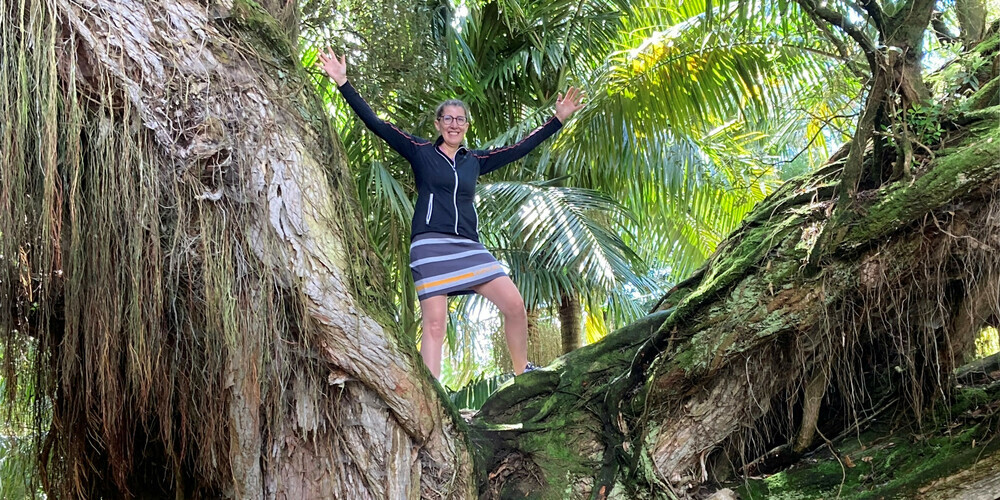 Judith Hosennen ist ein Bewegungsmensch und sehr gerne zu Fuss unterwegs.
