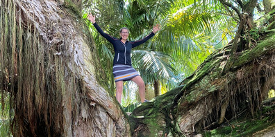 Judith Hosennen ist ein Bewegungsmensch und sehr gerne zu Fuss unterwegs.