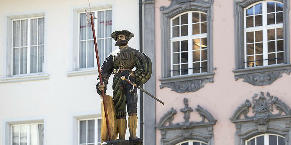 Die Finanzen der Stadt Schaffhausen stehen so gut da wie noch nie. Im Bild der Fronwagplatz. (Archivbild)