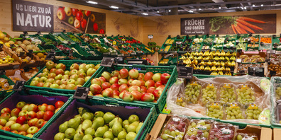 Im Bereich Früchte und Gemüse wird ab Ende Mai richtige Marktstimmung herrschen.