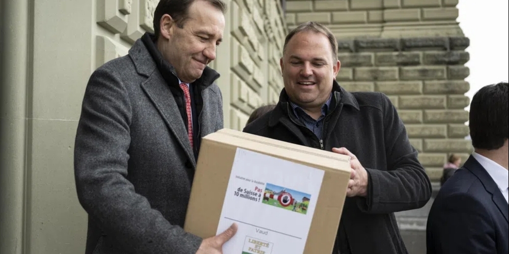 «Heute kommen zu viele und die falschen Ausländer», sagt SVP-Parteipräsident Marcel Dettling (rechts).