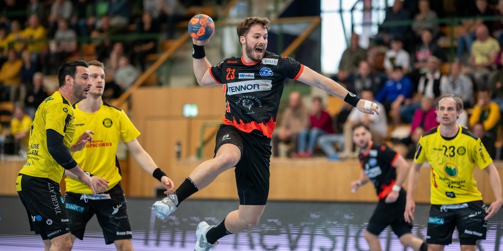 «Wir sind voll im Playoff-Modus!»: Captain Luigj Quni und seine Hoppers könnten bereits am Donnerstag die Serie gegen Otmar entscheiden.