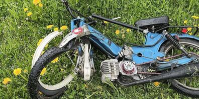 Der 16-jährige Lenker des Mofas verletzte sich beim Unfall schwer.