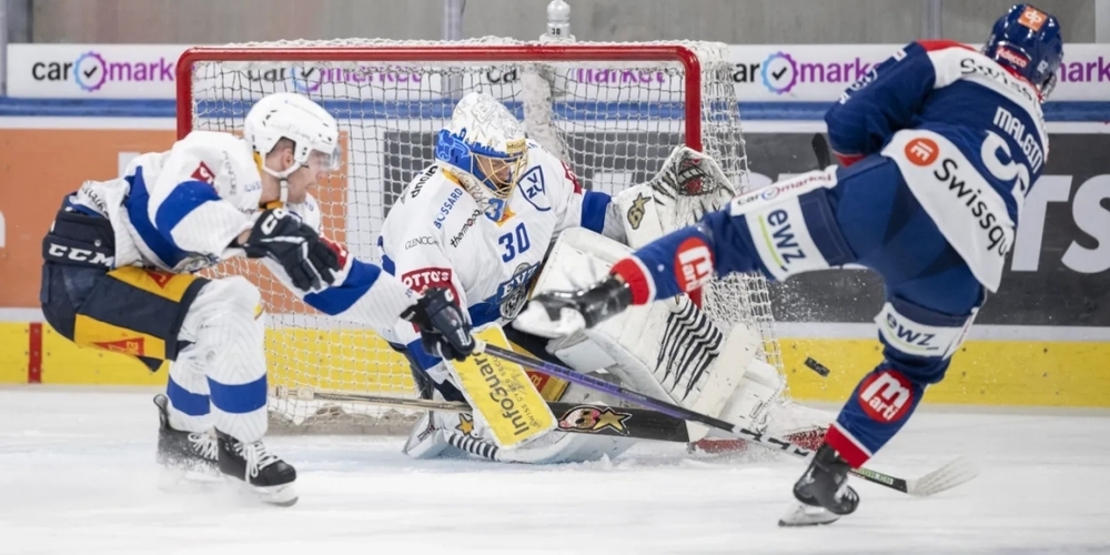 Solide Defensive, starke Offensive: Der ZSC (hier Malgin) setzen derzeit den Massstab.
