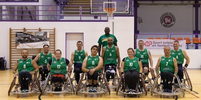 Die Rolling Rebels empfangen die Pilatus Dragons in der Ebnet-Halle, Bronschhofen.