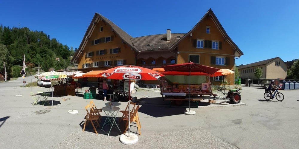 Am 12. April 2024 geht’s wieder los, neu unter dem Namen «Baumer Wochenmarkt.». (Archivbild)
