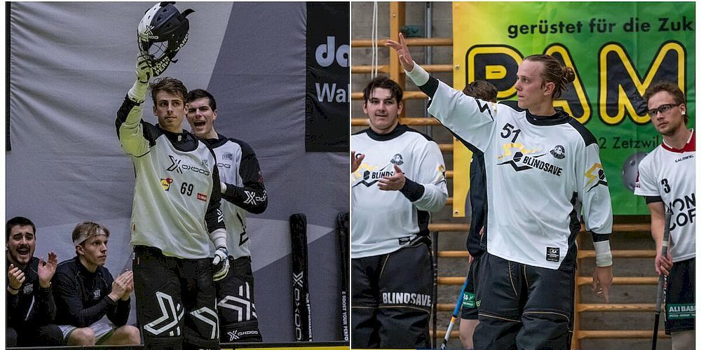 Lukas Genhart (links) wagt den Schritt in den hohen Norden und wird durch Michael Haenle (rechts) ersetzt.