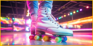 In der Event- und Kulturhalle Tuggen gibts bald die erste Rollschuhdisco der Region. 