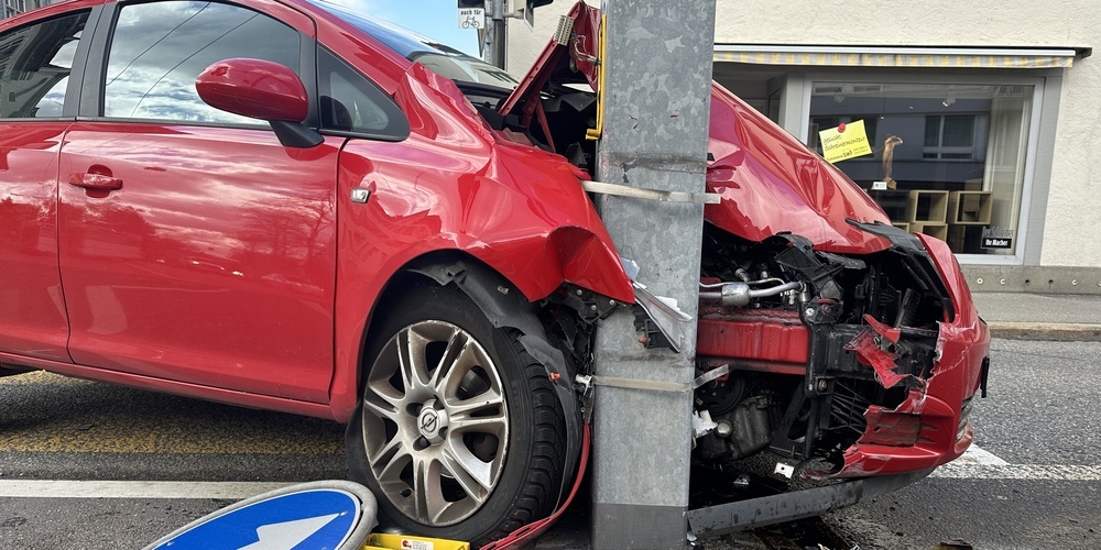 Die Bremsen des Unfallfahrzeugs waren defekt.