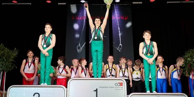 Gold für Misha Moser und  Silber für Gregory Hagios