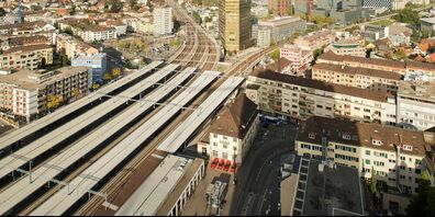 Am Bahnhof Oerlikon ist Grosses geplant