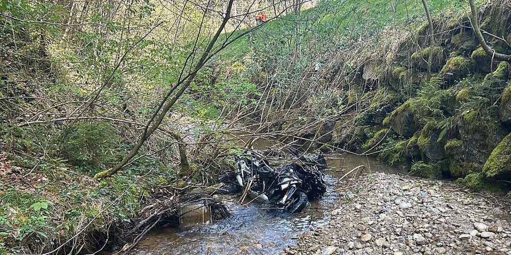 Ein 43-jähriger Mann verlor bei Gähwil die Kontrolle über sein Motorrad und verletzte sich schwer.