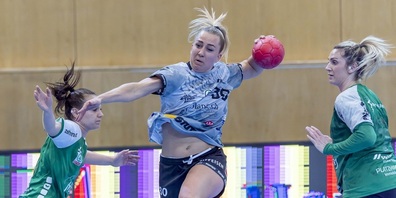 In der ersten Halbzeit war Raphaela Steffek mit vier Treffern die auffälligste Kreuzlinger Offensivkraft.