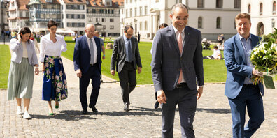 Entspannte Kantonsregierung nach einem anstrengenden Wahlkampf.