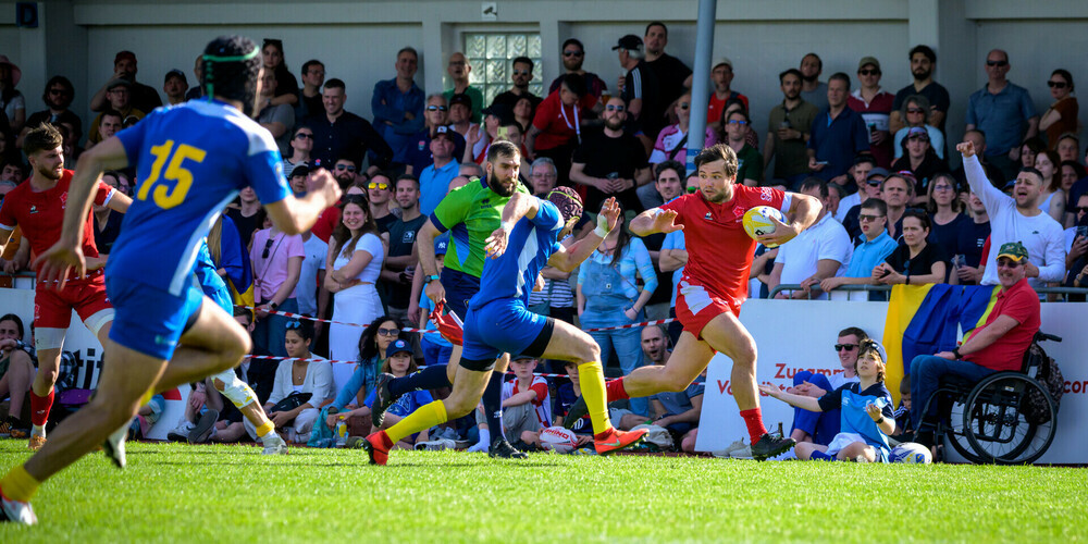 Das Schweiter Rugby-Nationalteam überzeugte am Samstag in Zürich. 