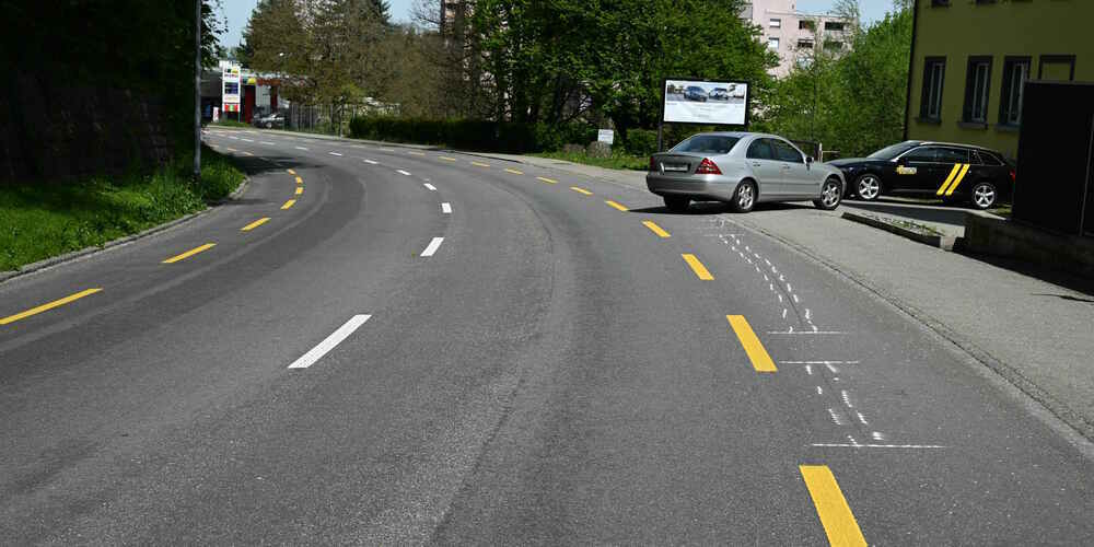 Glücklicherweise wurde der Velofahrer «nur» leicht verletzt.